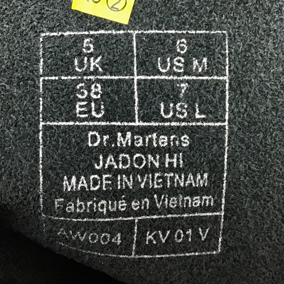 Dr. Martens Jadon Hi Platform Smooth Leather Boots - Picture 7 of 7